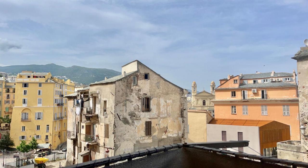 Pres Du Vieux Port Studio Terrasse Vue Degagee Eglise De Saint Jean Bastia  Buitenkant foto